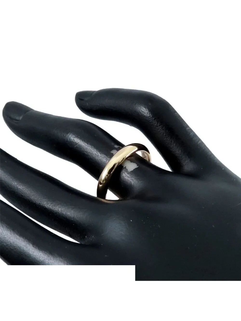 Cartier 1895 Wedding Ring Yellow Gold YG Certificate 58